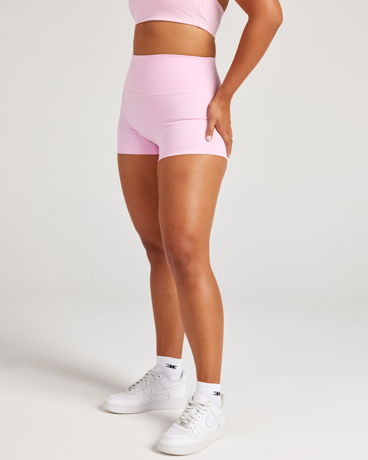 Aura SF Micro Shorts - Candy Pink