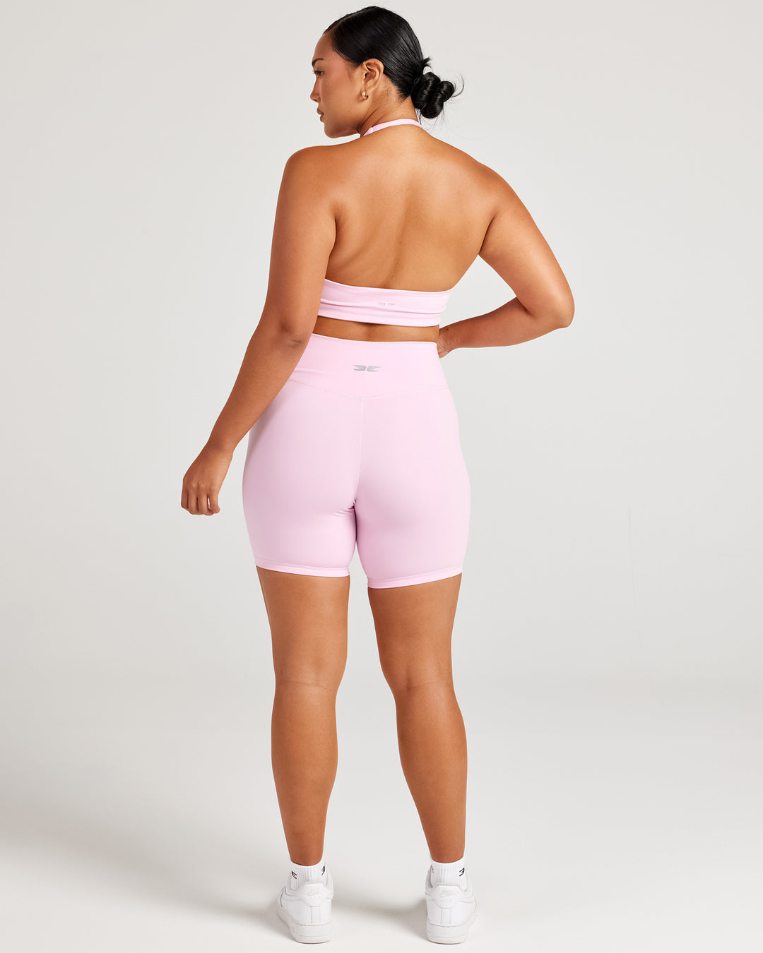 Cross Over Shorts - Candy Pink