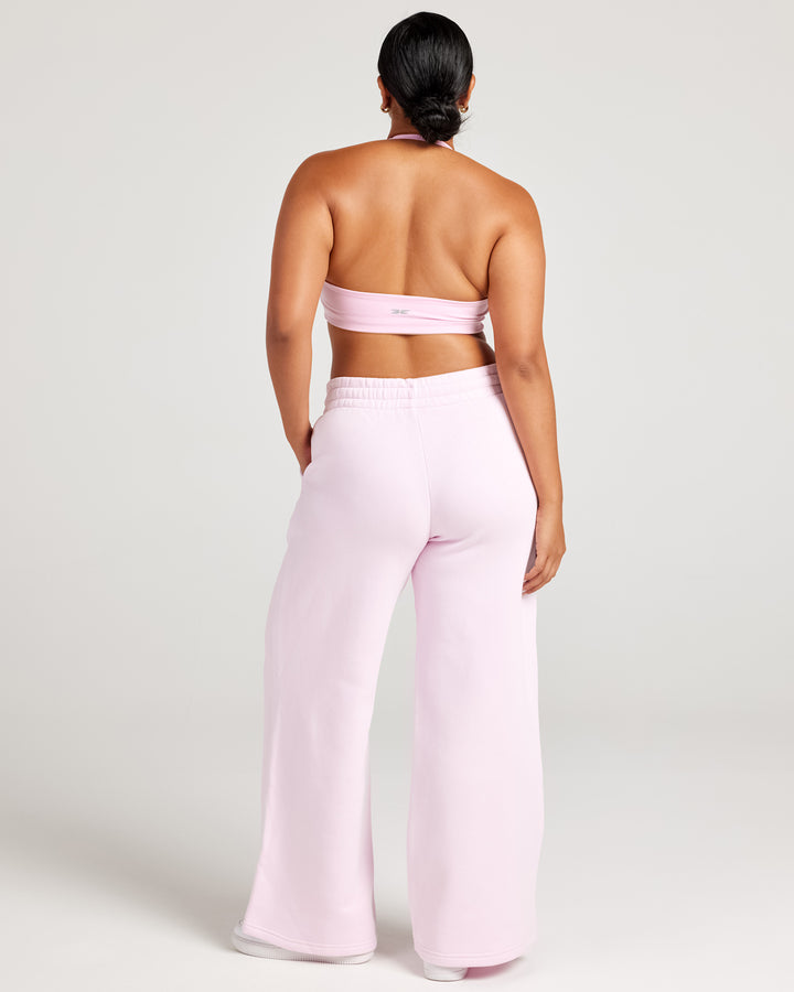 Omni Wide Leg Trackpants - Pink