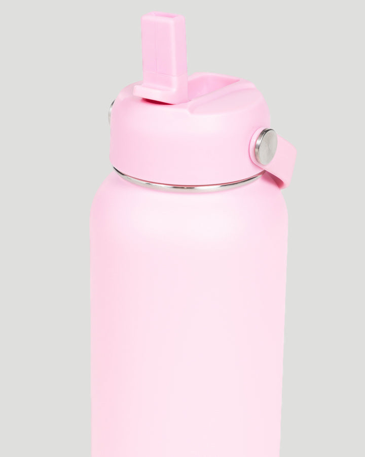 Insulated Drink Bottle 1L - Blush Pink