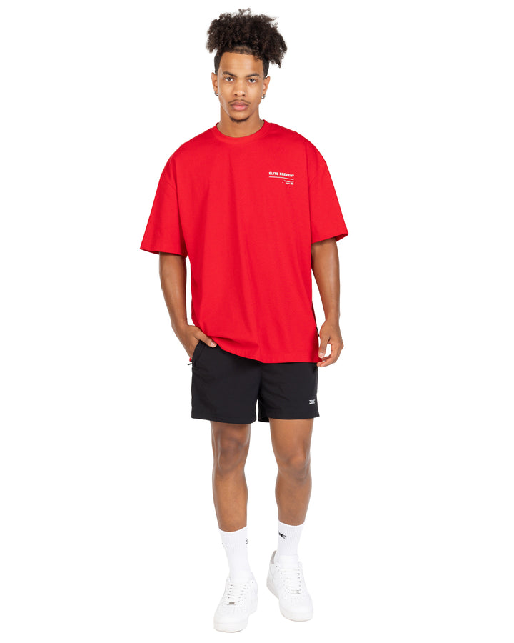 Primary Oversized Tee - Red