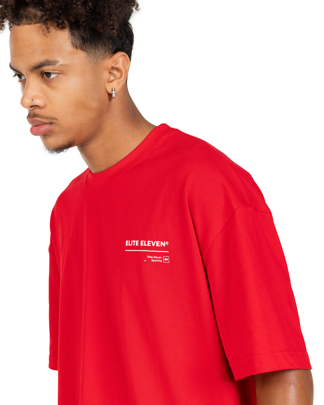 Primary Oversized Tee - Red