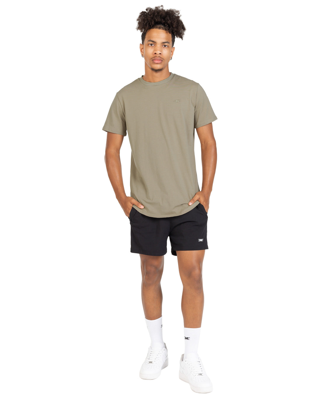 Essential Scoop Tee - Sage