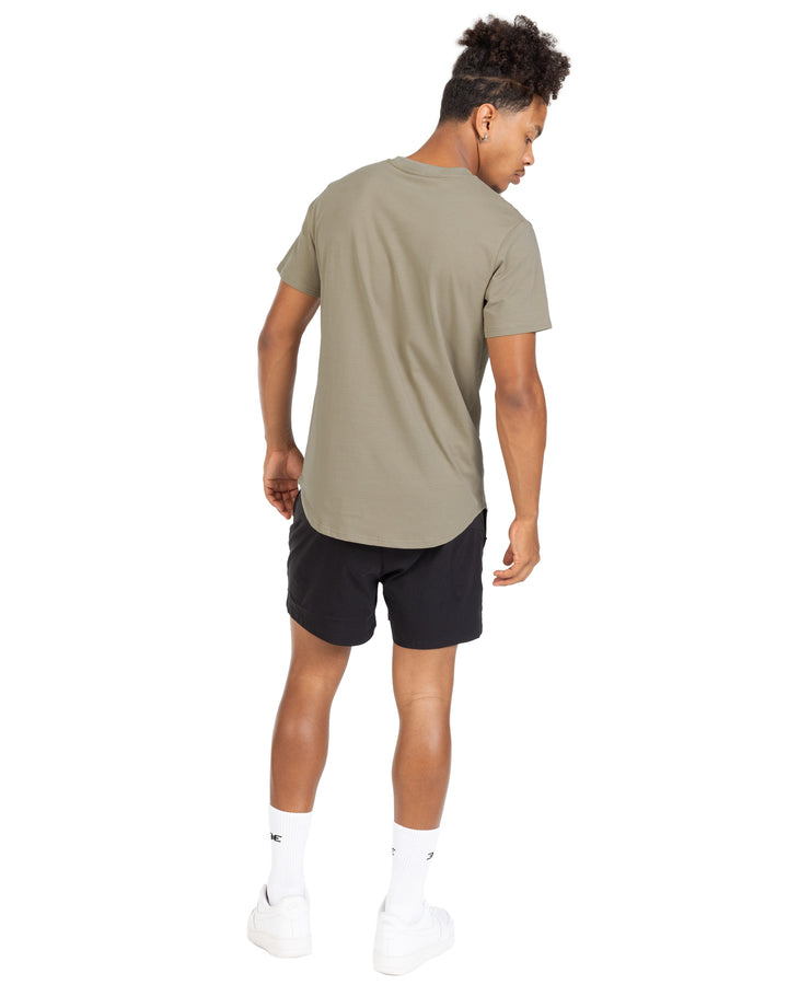 Essential Scoop Tee - Sage