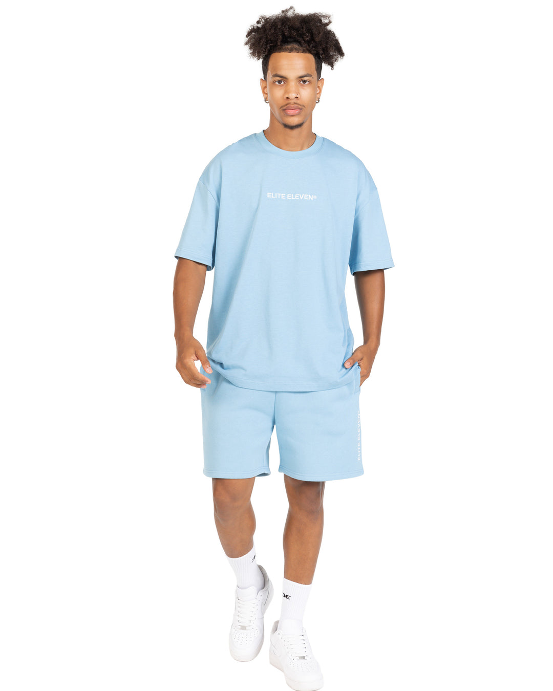 Men's Registered Shorts - Light Blue