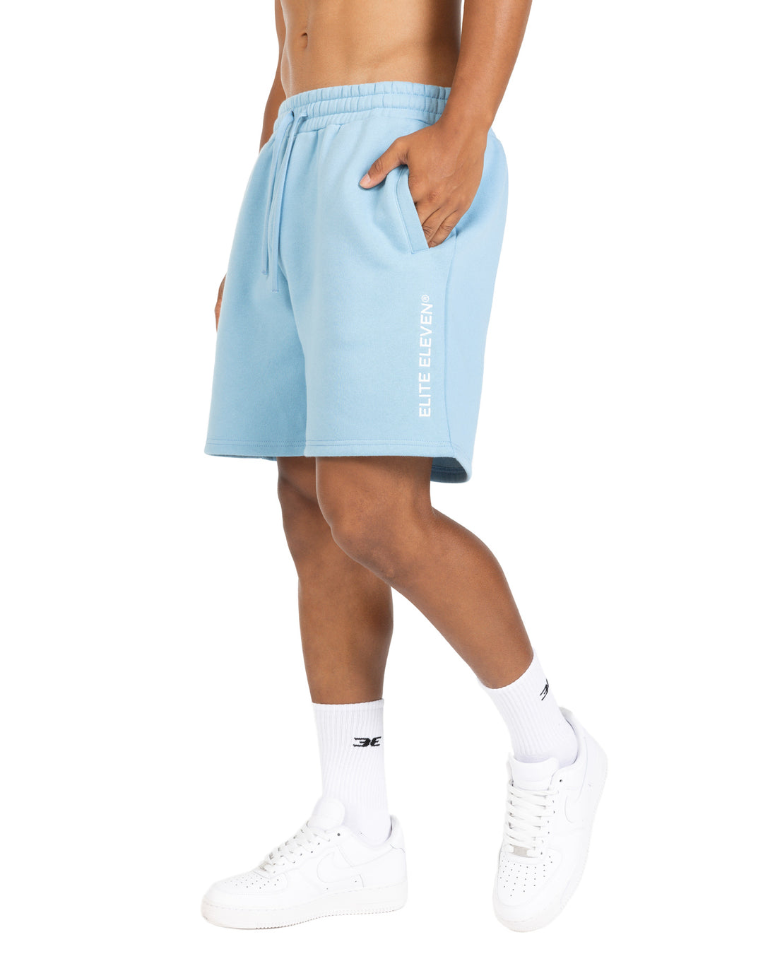 Men's Registered Shorts - Light Blue