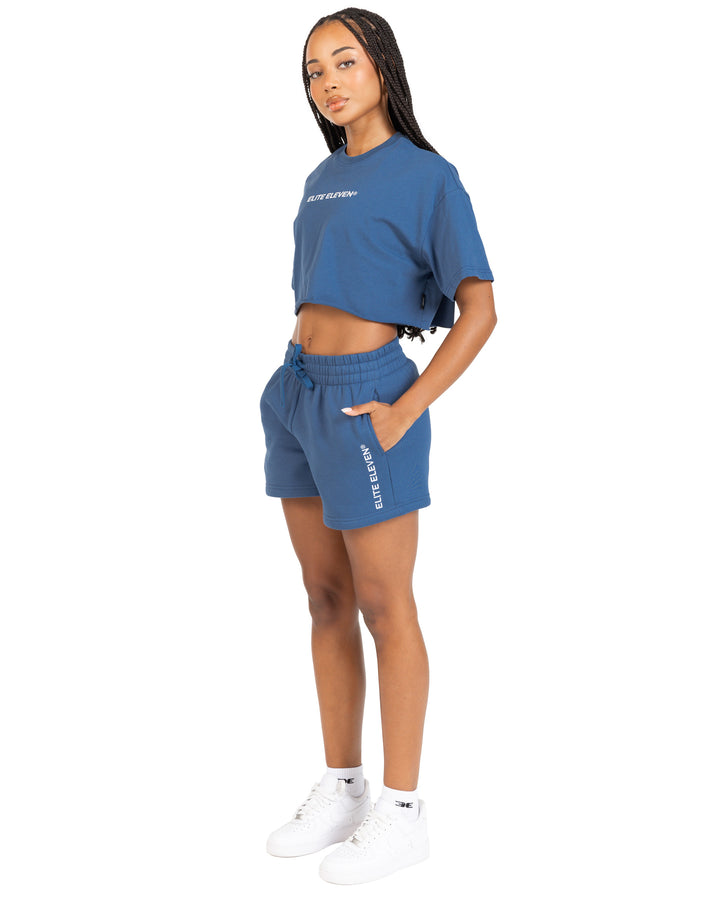 Women's Registered Shorts - Mid Blue