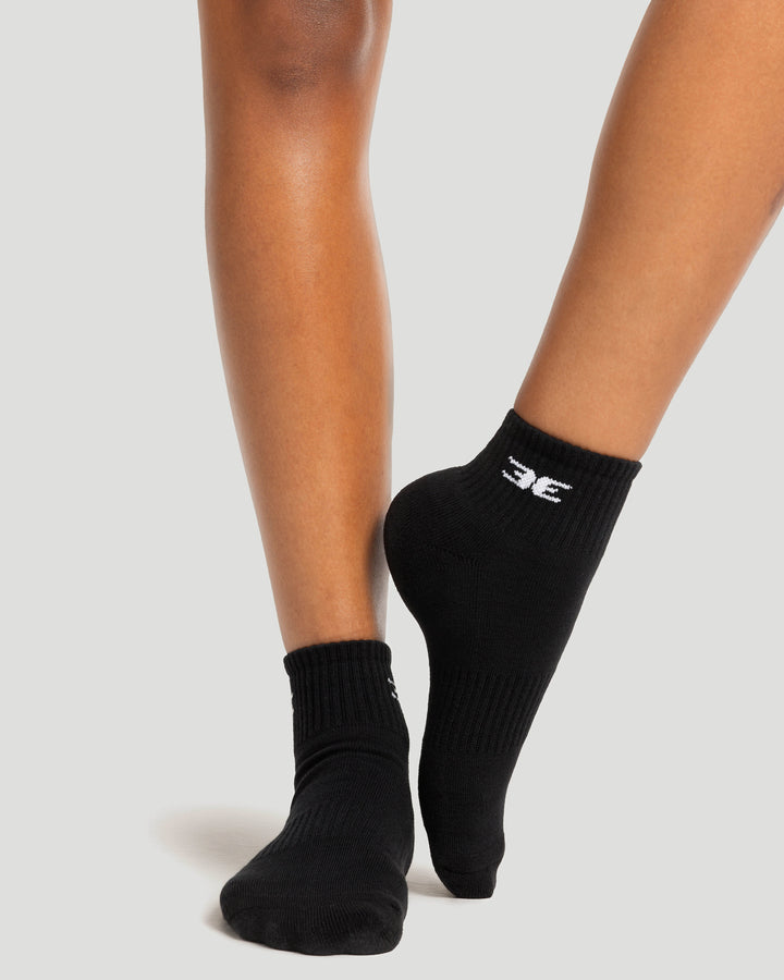 EE Half Crew Socks - Black