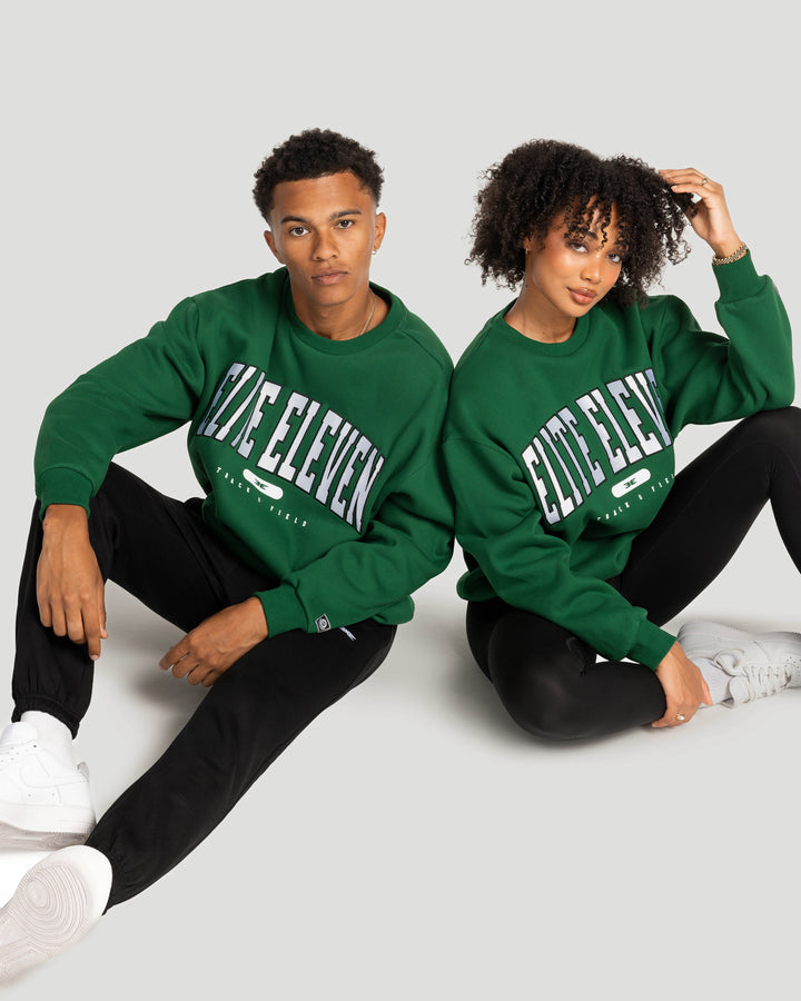 Track & Field Crewneck - Green