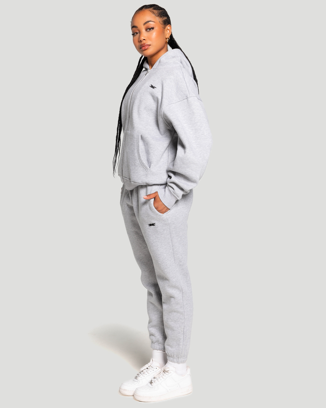 Classic Zip Through - Grey