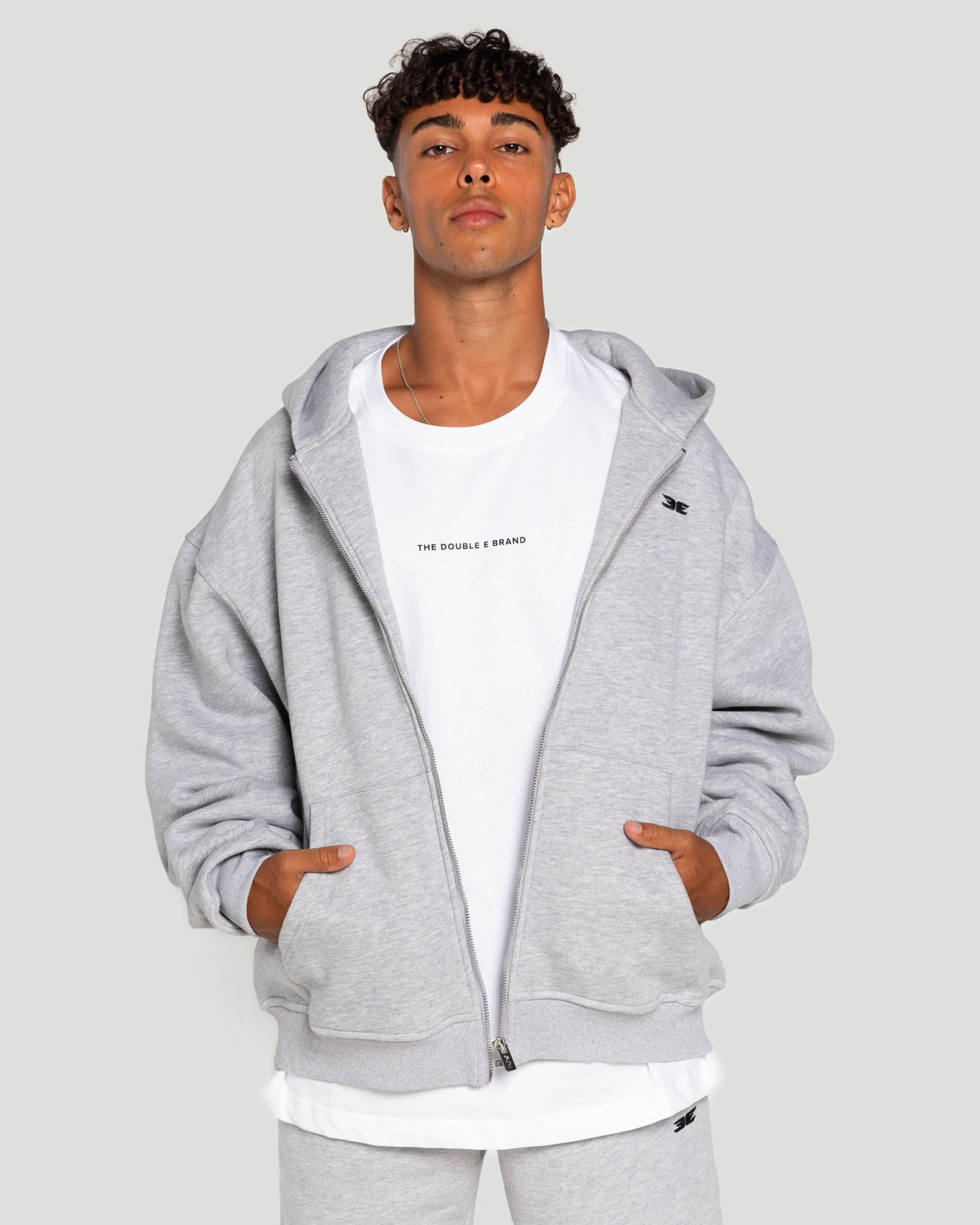 Gray jacket hoodie clearance
