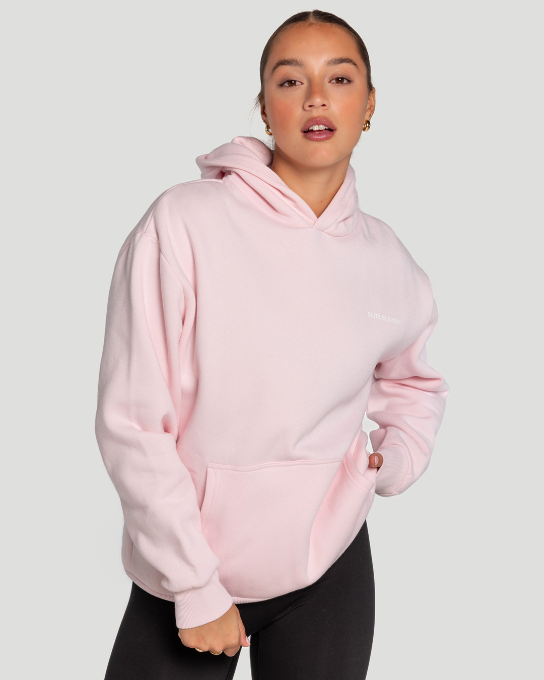 Pale pink hoodies sale