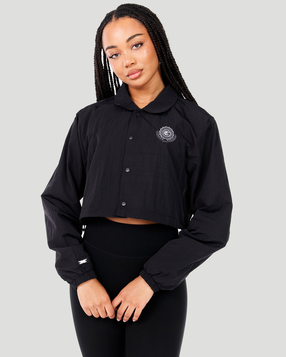 Cropped Coach Jacket