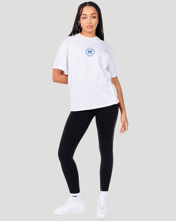 EE Tennis Women's Oversized Tee - White