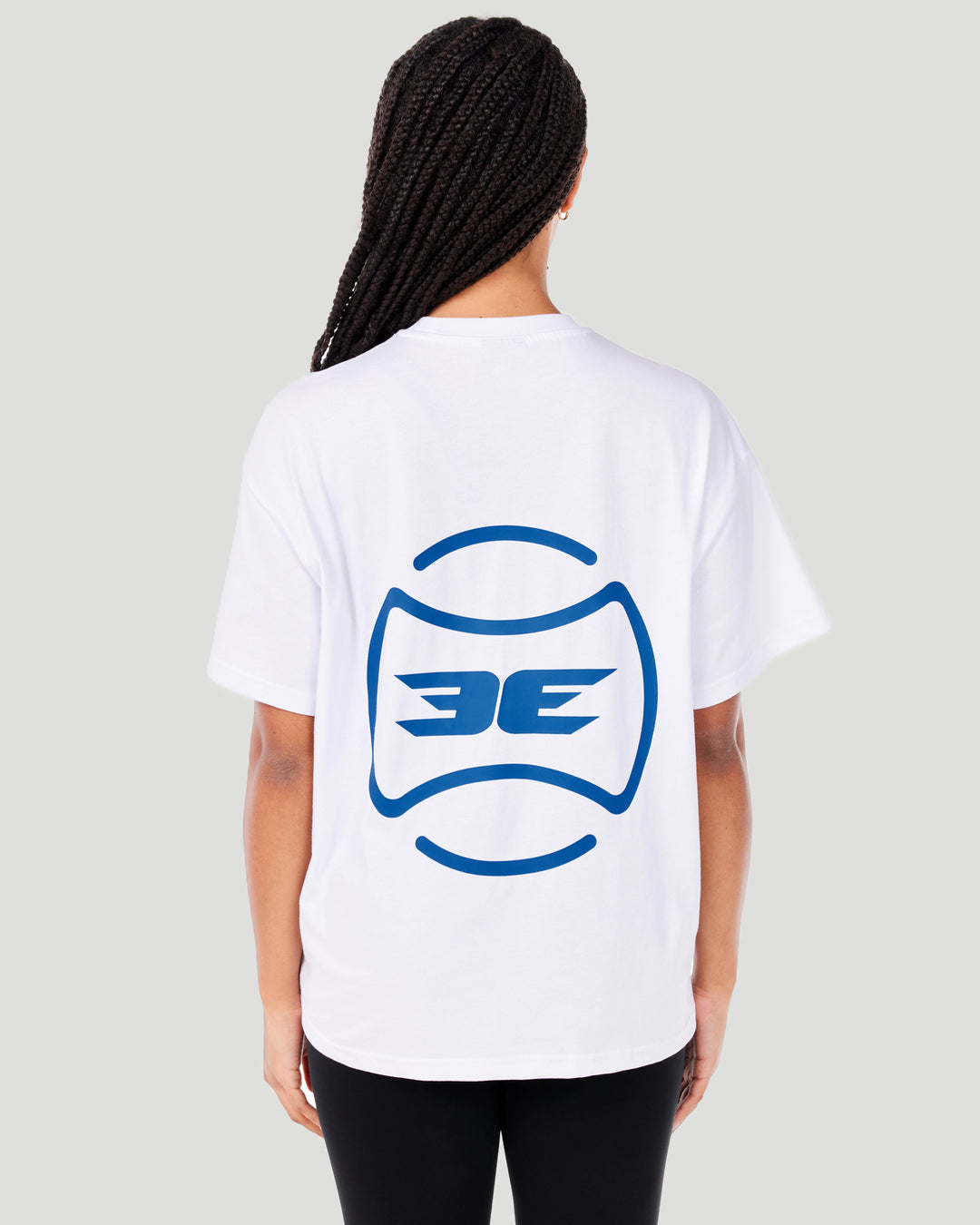 EE Tennis Women's Oversized Tee - White