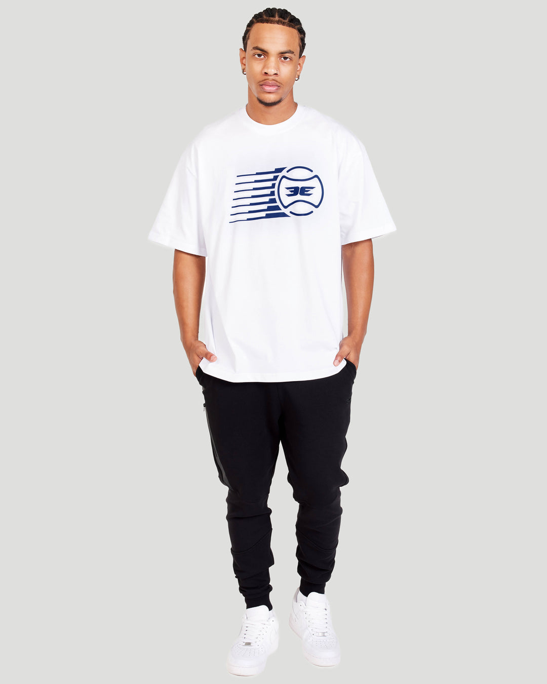 Empire Oversized Tee - White