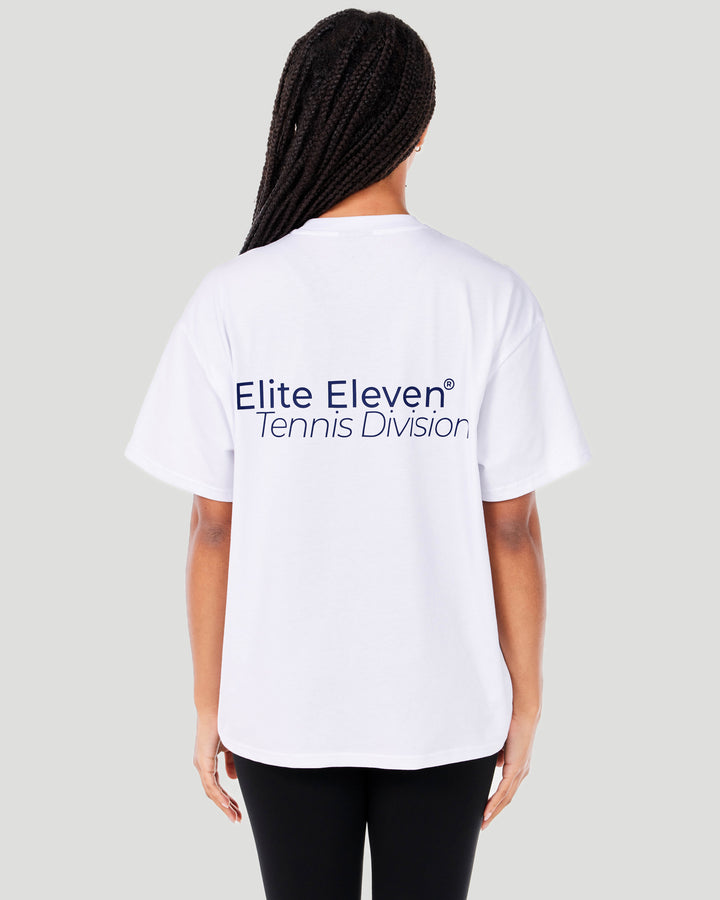 Women's Empire Oversized Tee - White