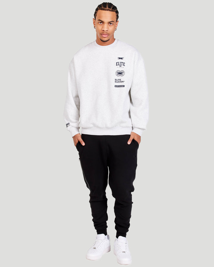 Collective Crewneck - Polar Grey