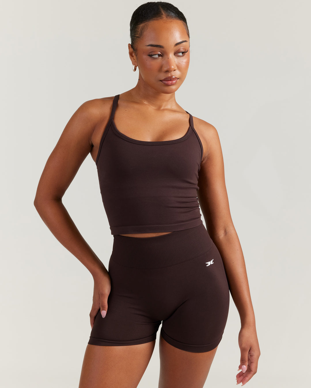 Elite Seamless Tank - Espresso