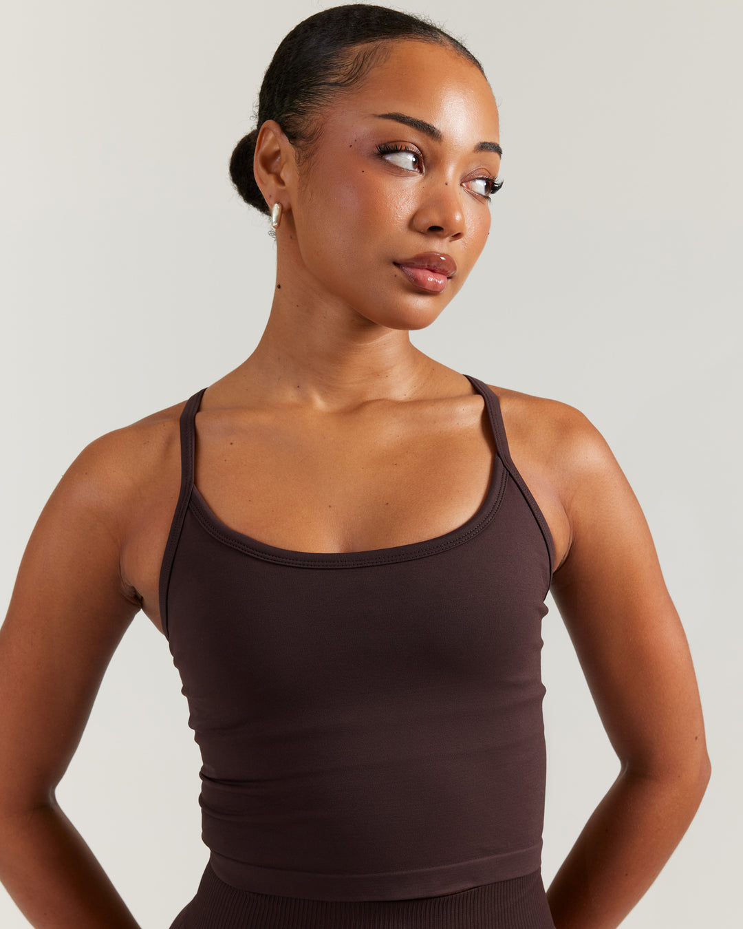 Elite Seamless Tank - Espresso