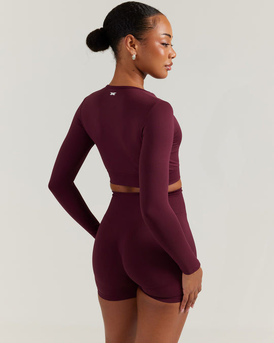 Elite Seamless Shorts Cherry Cola Elite Eleven