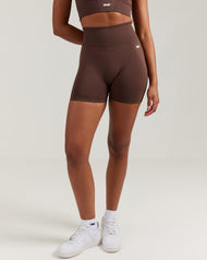 Elite Seamless Shorts - Chocolate