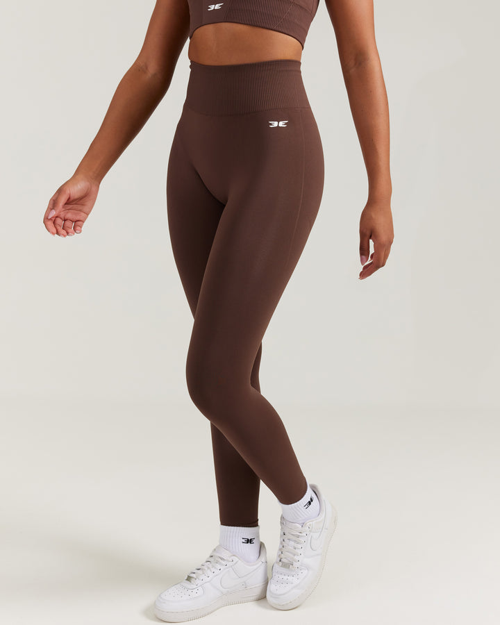 Elite Seamless Leggings - Chocolate