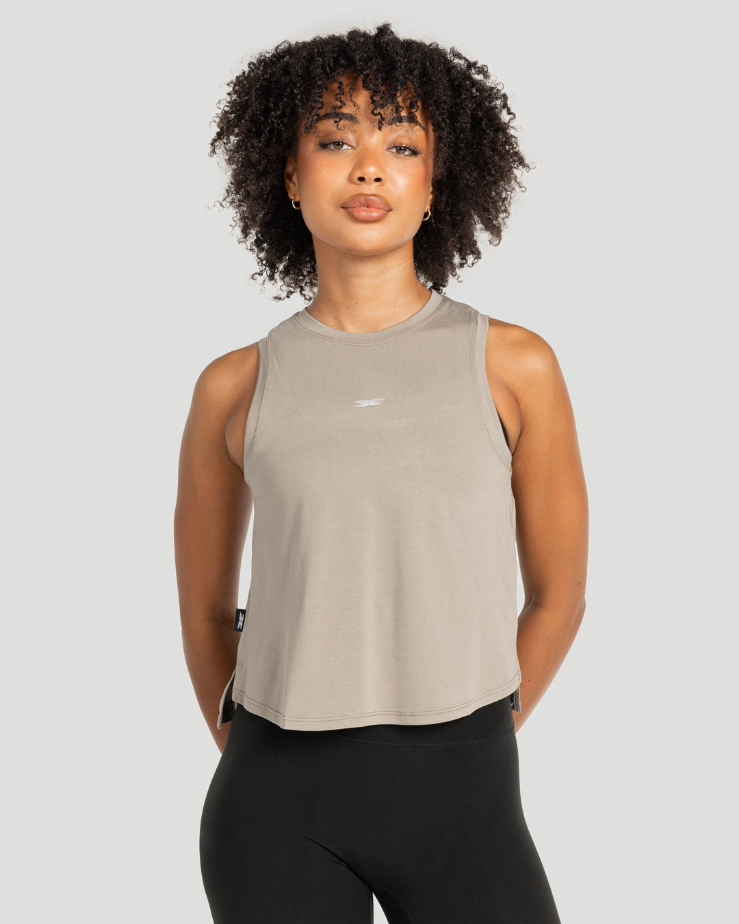 Feather Tank - Khaki