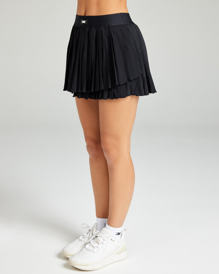 Breeze Tennis Skirt - Black