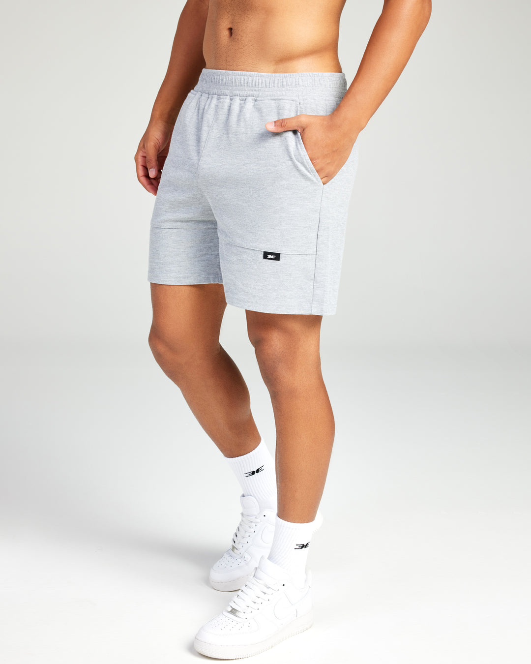 Signal Waffle Shorts - Grey