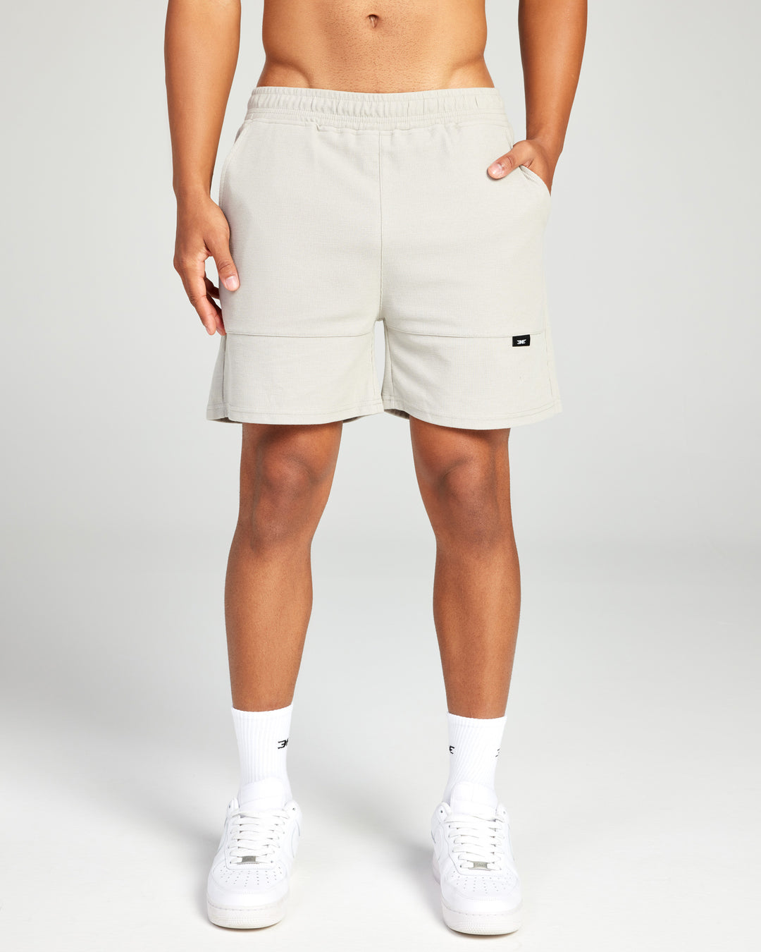 Signal Waffle Shorts - Taupe