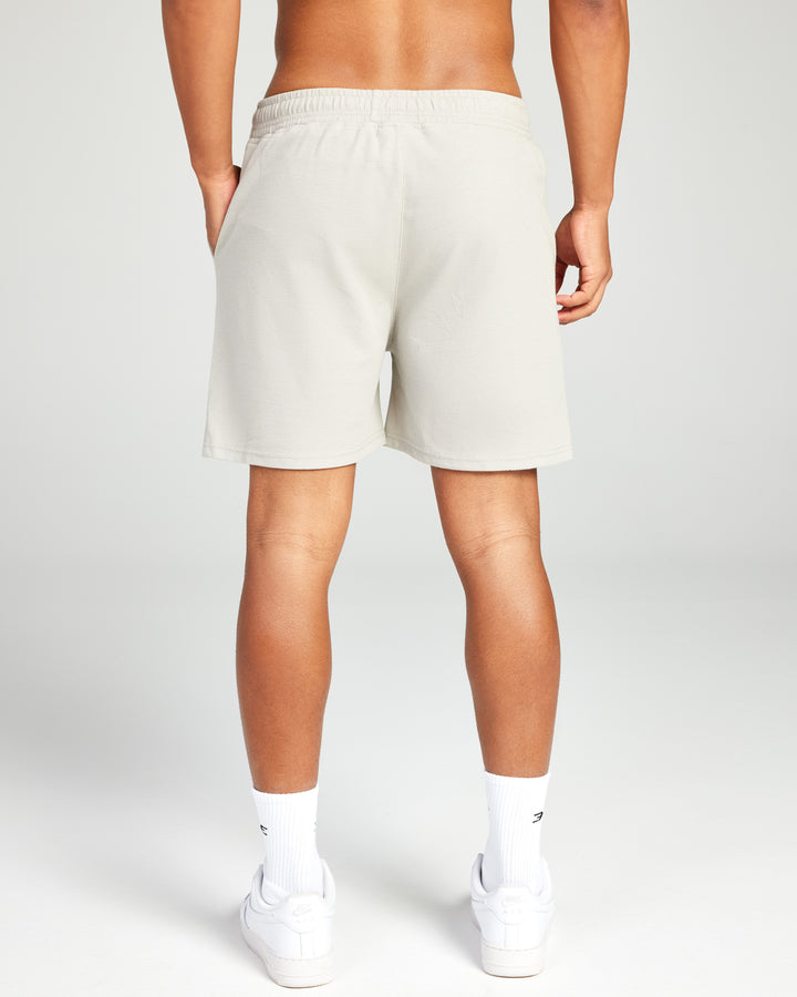 Signal Waffle Shorts - Taupe