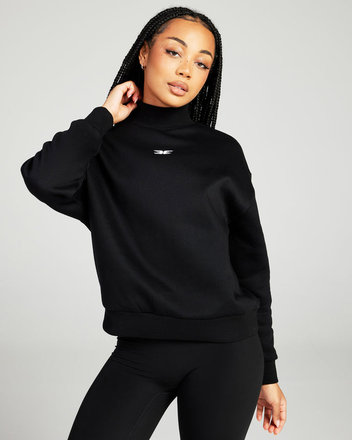 Classic Women's Mockneck - Black