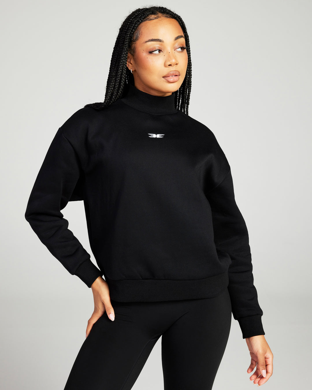 Classic Women's Mockneck - Black