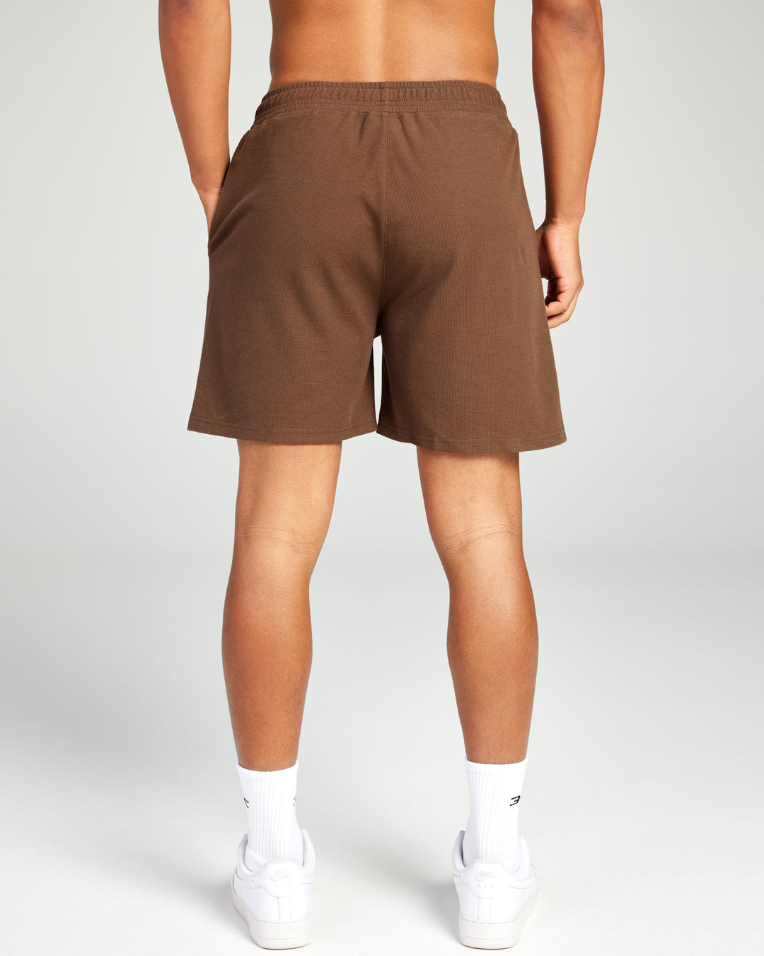 Signal Waffle Shorts - Brown