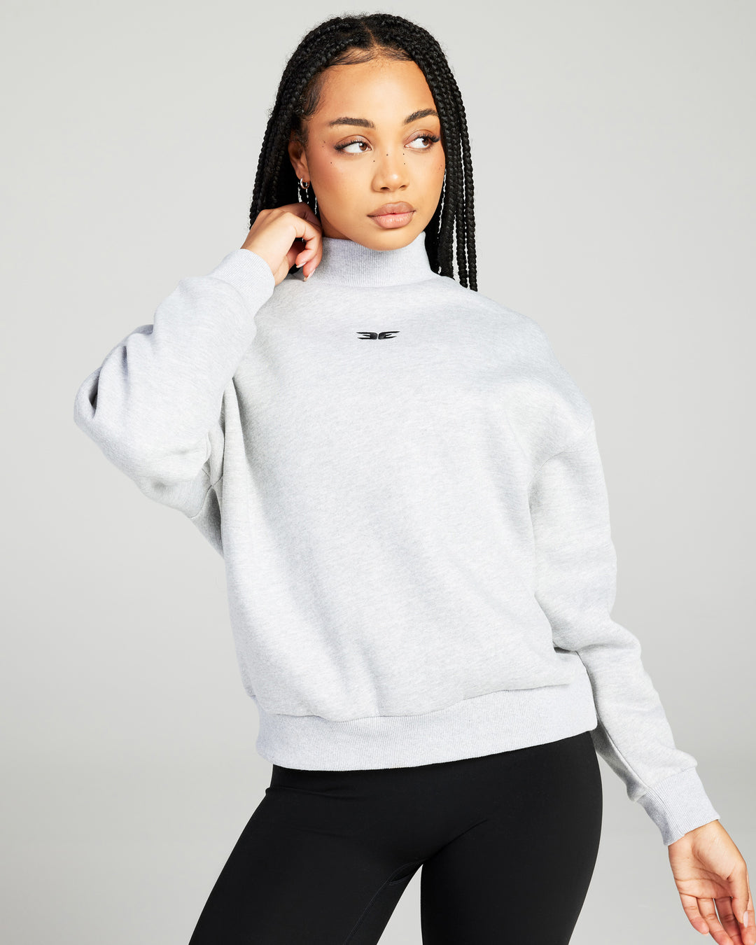 Classic Women's Mockneck - Grey