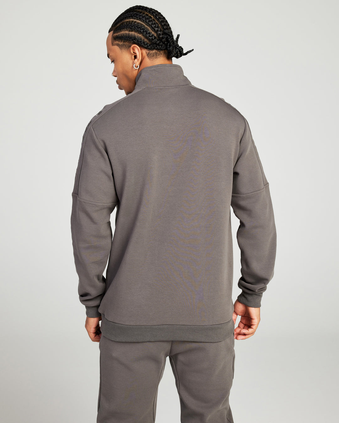 Division 1/4 Zip - Charcoal