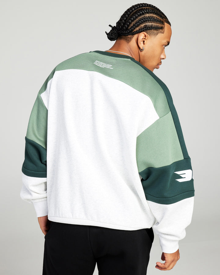 '99 Panel Crewneck - Green