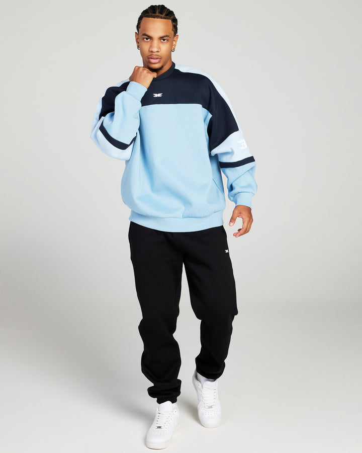 '99 Panel Crewneck - Blue