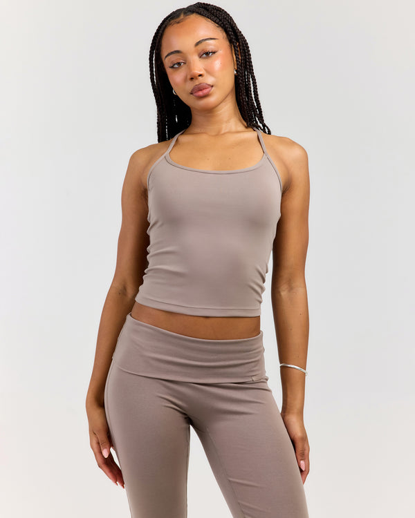 EE Lounge Singlet - Burnt Sugar