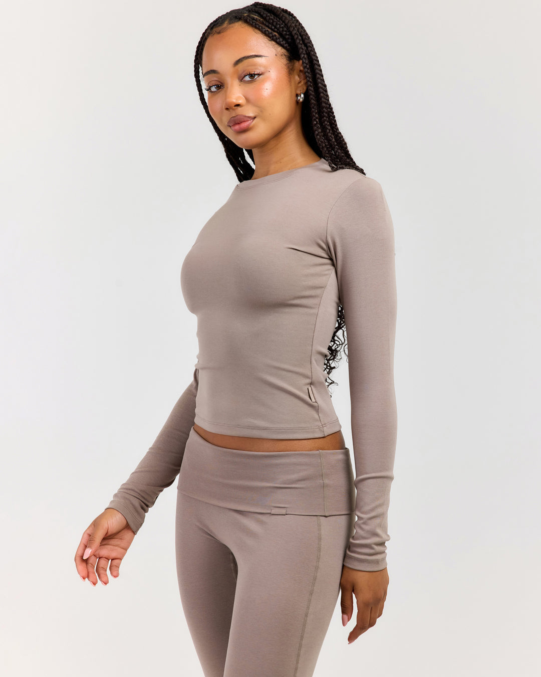 EE Lounge Long Sleeve - Burnt Sugar