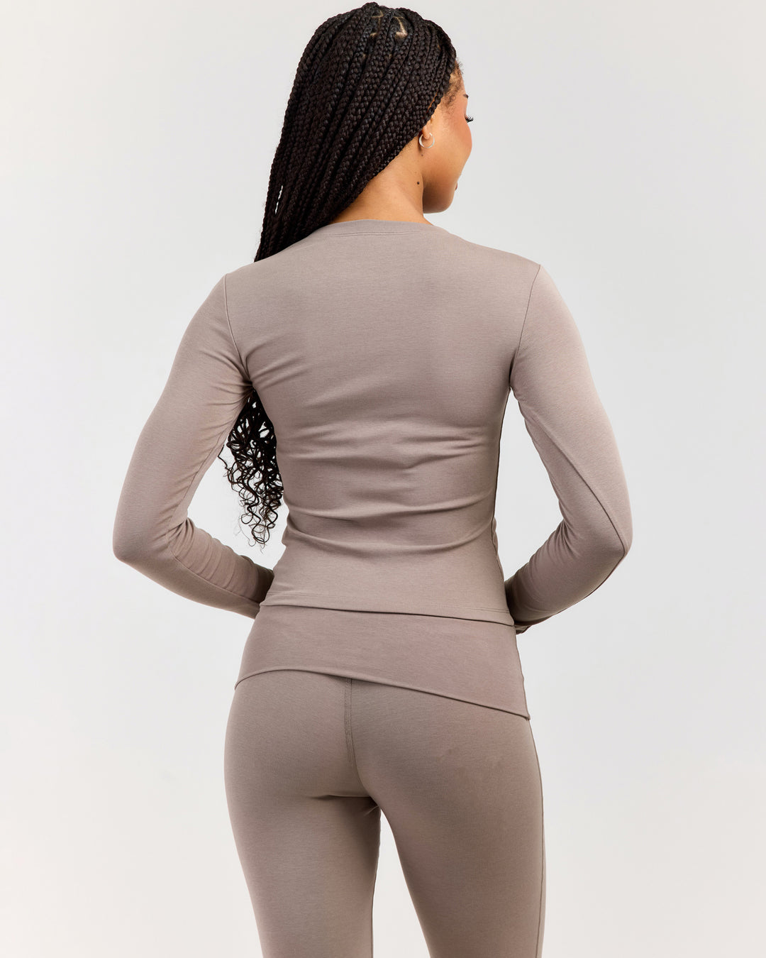 EE Lounge Long Sleeve - Burnt Sugar