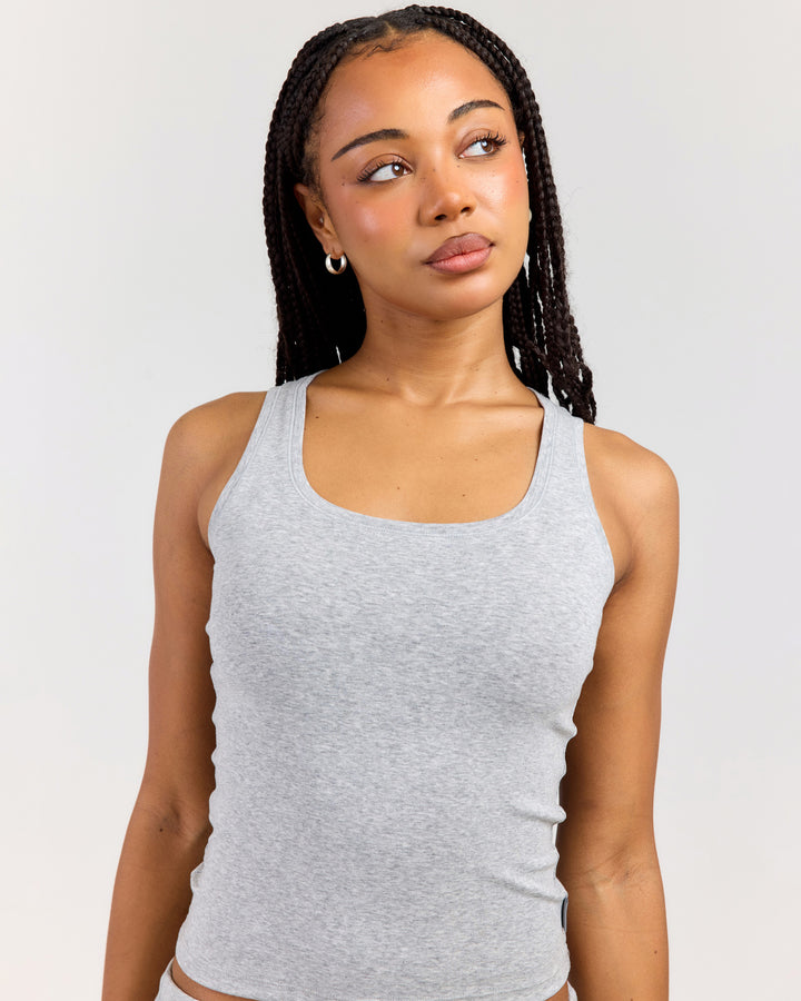EE Lounge Tank - Heather Grey