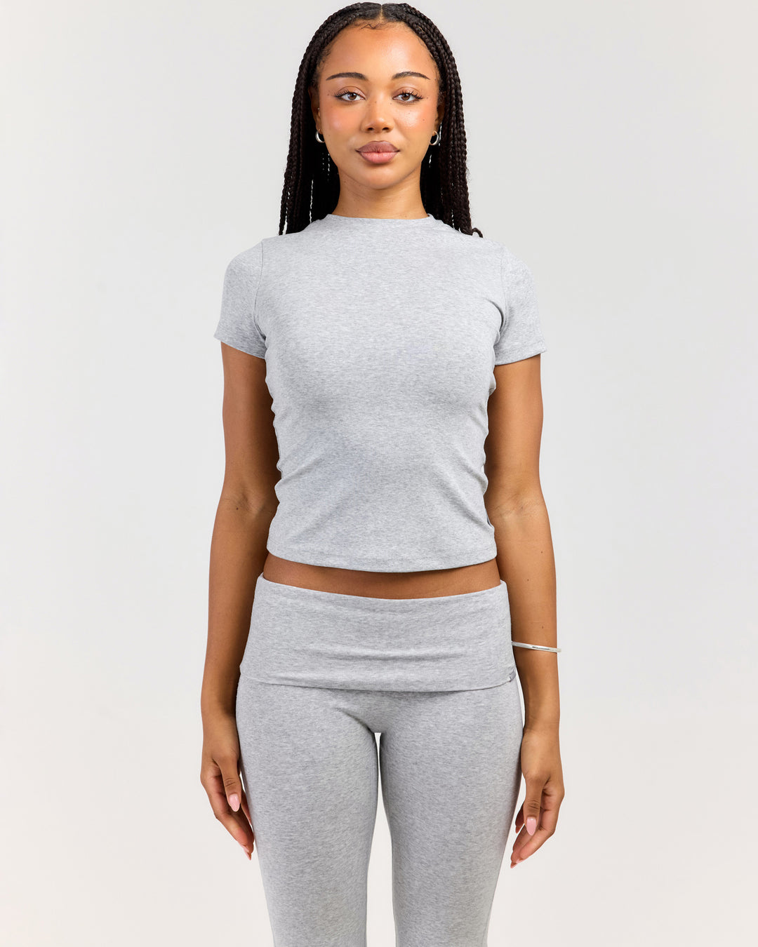 EE Lounge Tee - Heather Grey