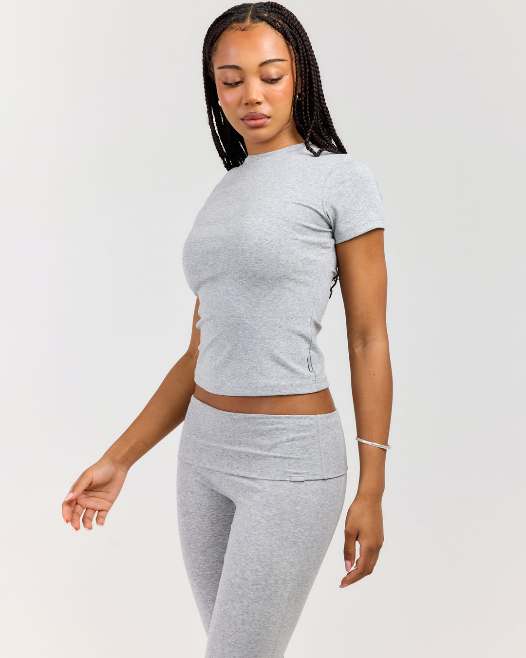 EE Lounge Tee - Heather Grey