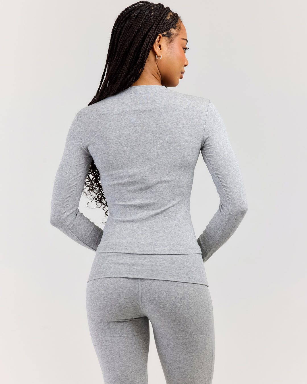 EE Lounge Long Sleeve - Heather Grey