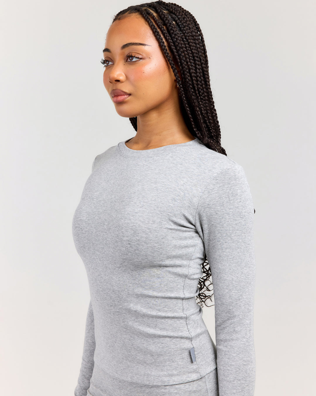 EE Lounge Long Sleeve - Heather Grey