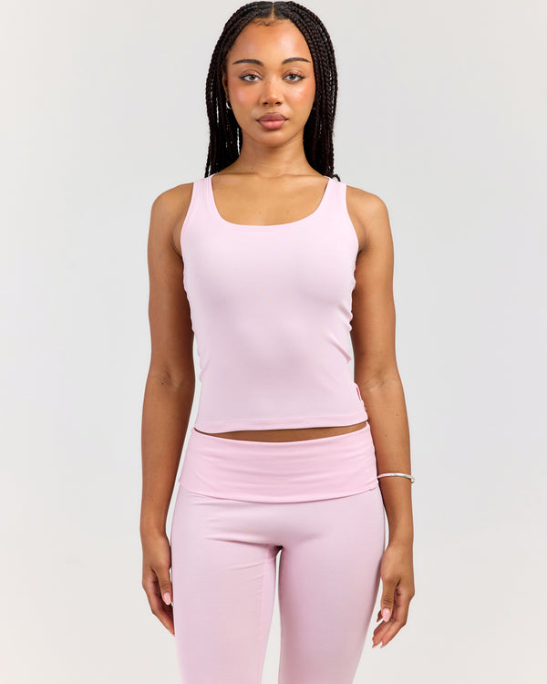 EE Lounge Tank - Baby Pink