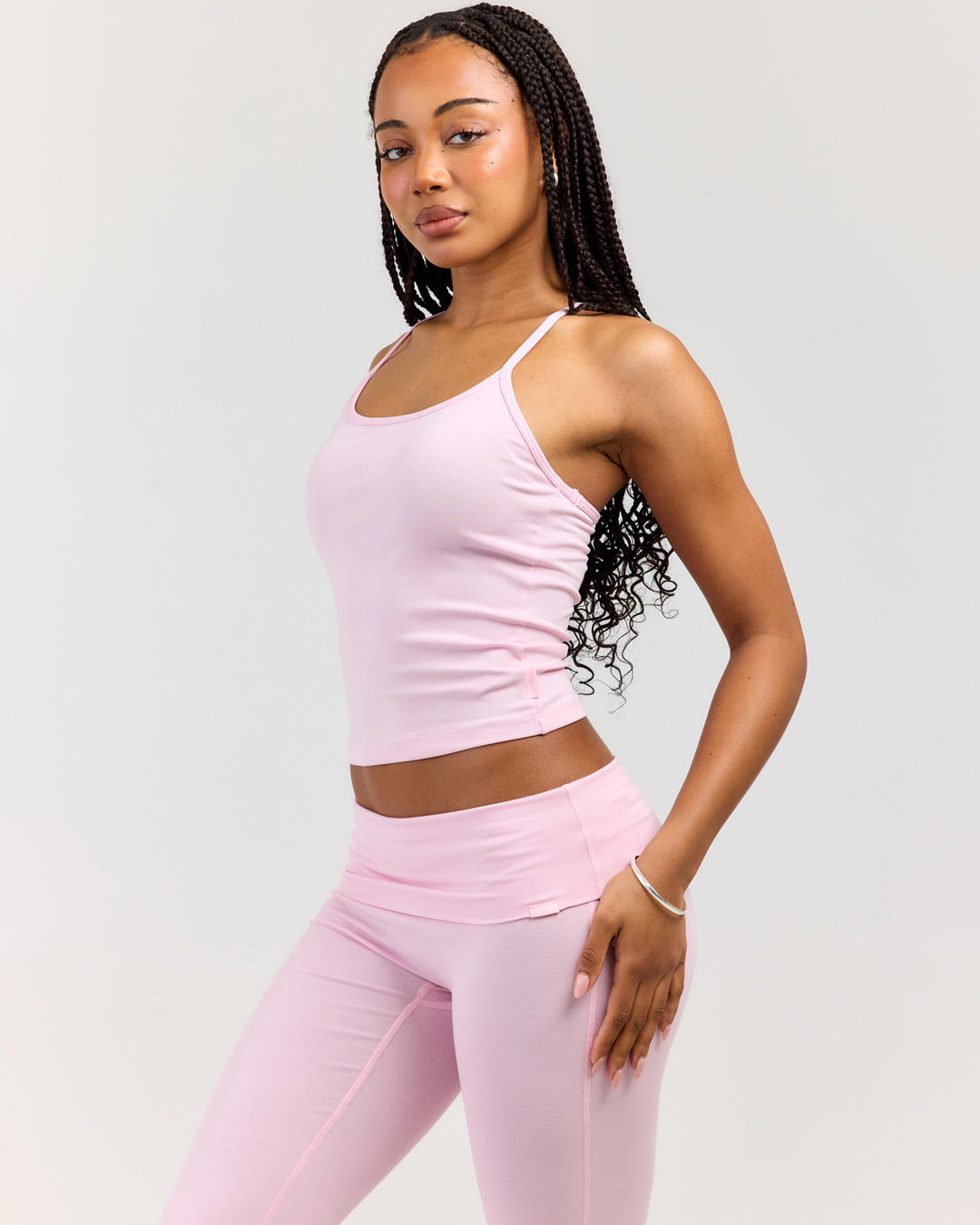 EE Lounge Singlet - Baby Pink