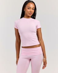 EE Lounge Tee - Baby Pink